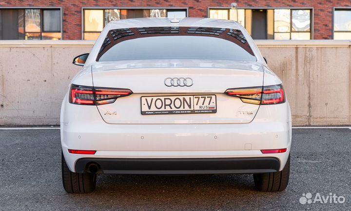 Аренда Audi A4 от одной минуты в Москве