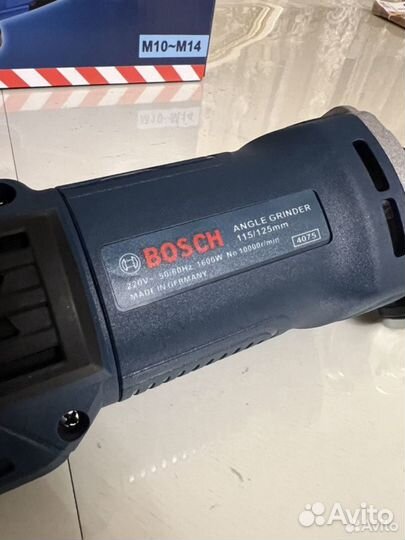 Болгарка Bosch 1600w ушм с регулировкой