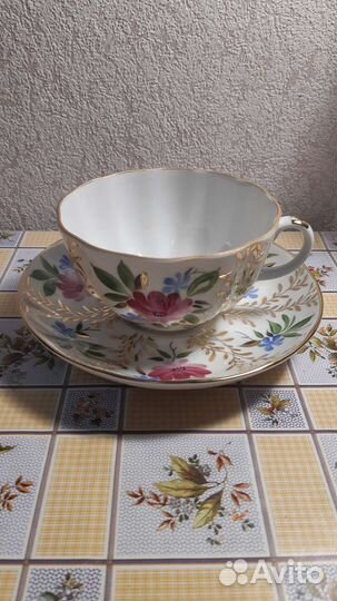 Чайная пара Императорский фарфоровый завод
