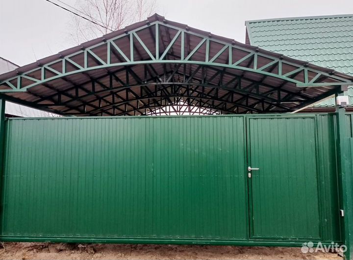 Навес из металла