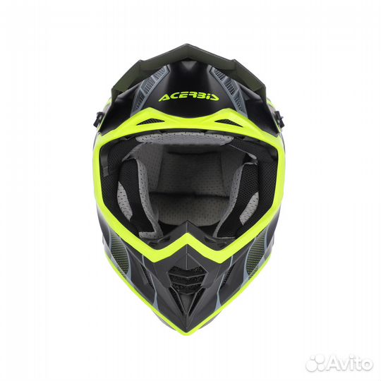 Эндуро Шлем Acerbis X-track 22-06 Black/Fluo-Yello