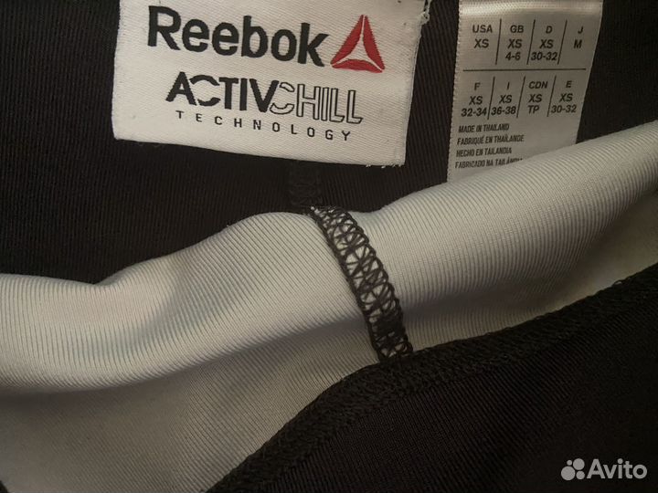 Легинсы и топ reebok + купальник roxy