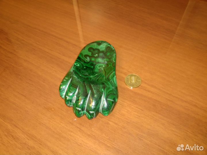 Малахитовая пепельница