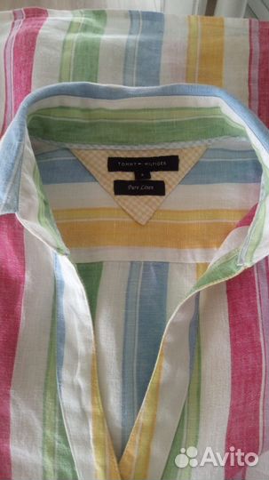 Рубашка Tommy Hilfiger, S, лён