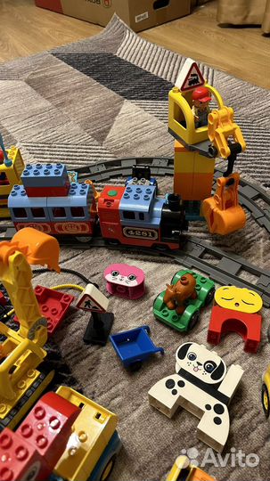 Lego duplo поезд и железная дорога