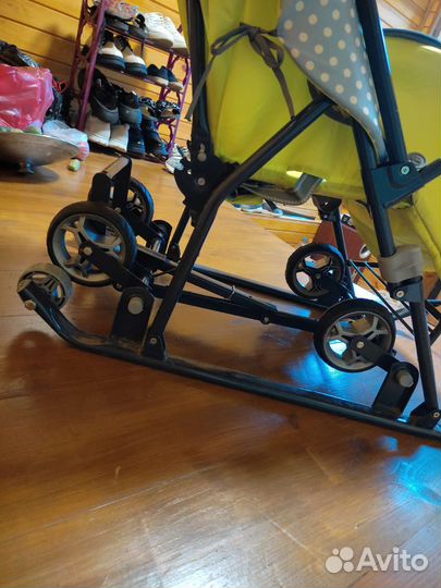 Коляска санки