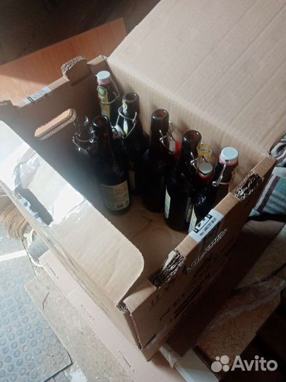 Бутылка с бугельной пробкой 0.5