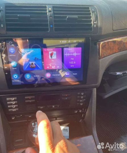 Магнитола для BMW e39 e53