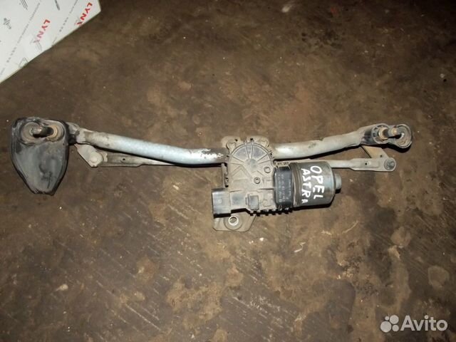 Трапеция дворников с мотором Опель Астра Н (h)