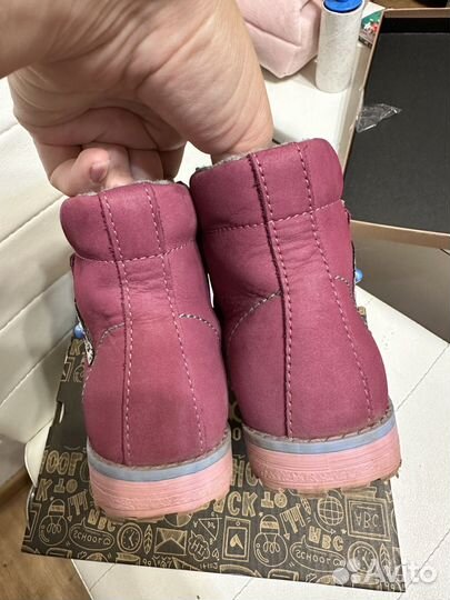 Ботинки Котофей 28 для девочки