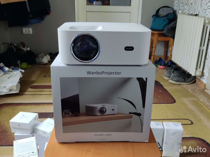 Проектор WanboProjector x1 с андройд, WiFi