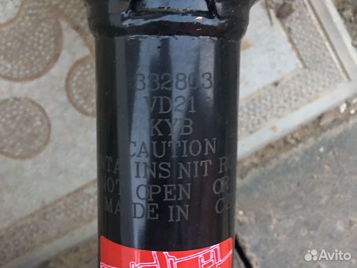 Передний амортизатор suzuki ignis 2