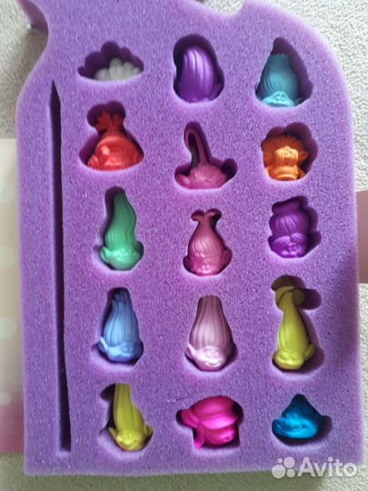 Ластики тролли из Пятерочки с пеналом