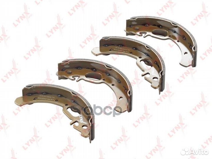 Колодки тормозные барабанные (+ABS) зад bs4603