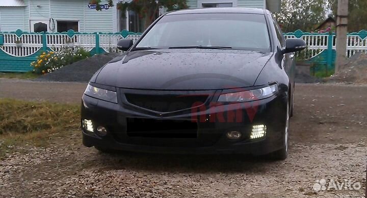 Реснички на фары для Honda Accord 7