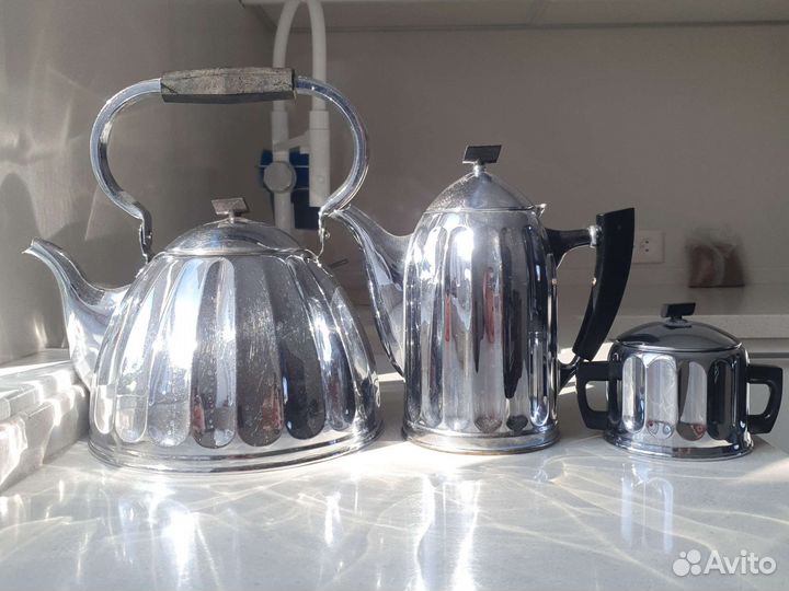 Чайник кофейник сахарница СССР Кольчугино