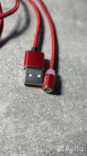 Кабель магнитный USB type-C topk