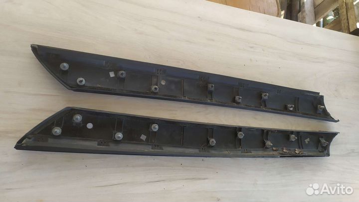 Молдинг,накладка на лобовое стекло Kia Soul AM