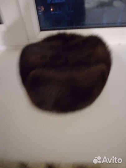Норковая шапка мужская новая 58