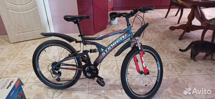 Велосипед stinger на 24 колесах