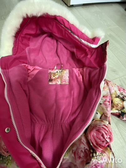 Зимний комбинезон для девочки