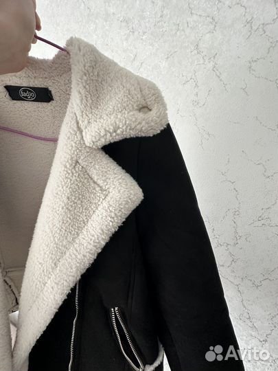 Дубленка авиатор женская 44 46