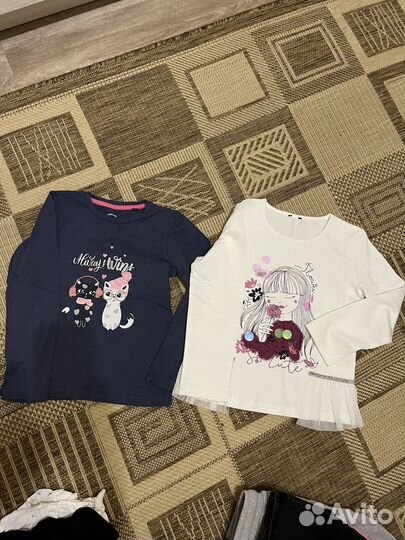 Пакет вещей (11 шт) на девочку 116-122