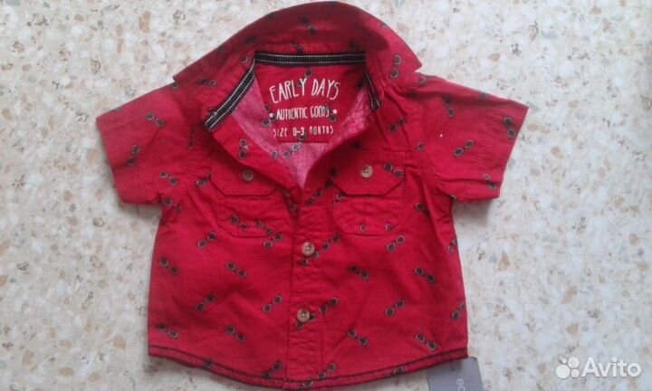 Рубашка Early Days.Новая