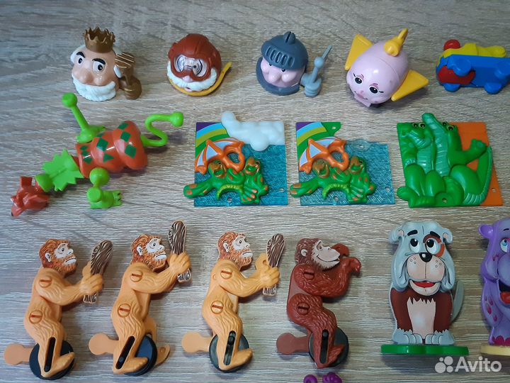 Игрушки Kinder (Киндер-сюрприз). 90-00-ых