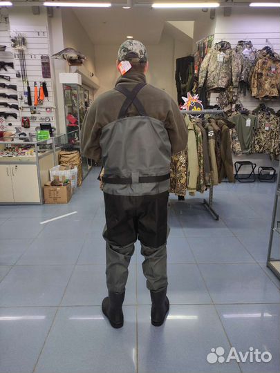 Вейдерсы забродный костюм KingHunter Water Zip