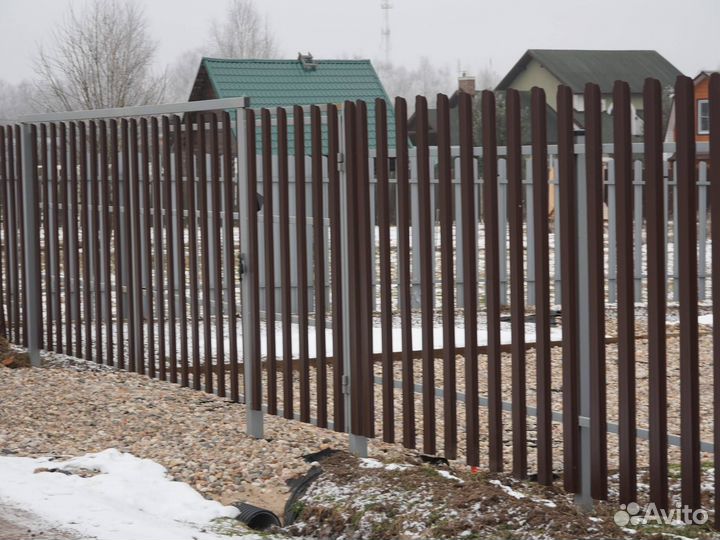 Откатные ворота под ключ