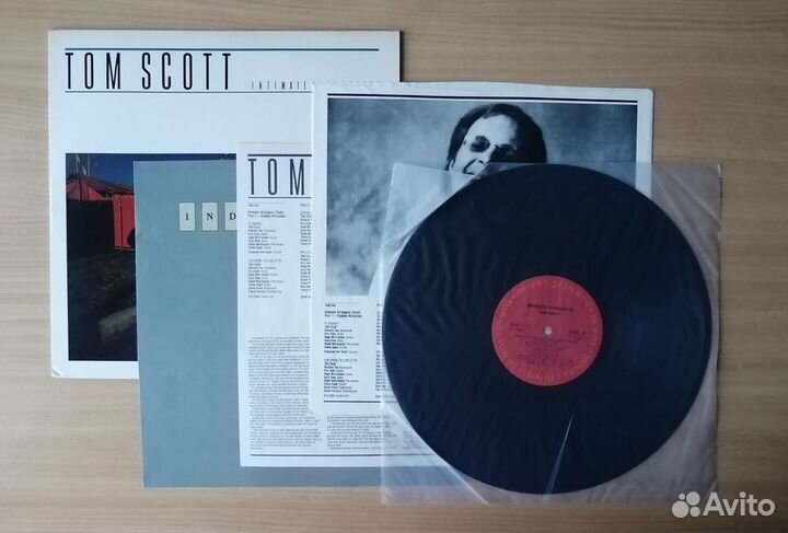 LP Мелодичный джаз фьюжн Tom Scott (Japan) NM