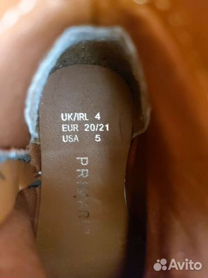 Ботинки для девочки весна 20-21 размер брендовые