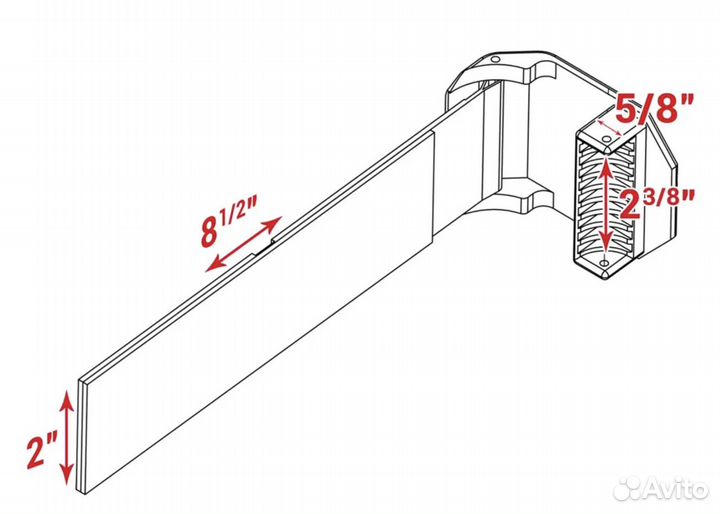 Клипсы лобового стекла Polaris, BRP, Yamaha, Canam