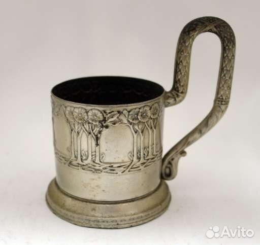 Подстаканник Дивный сад Платиноприбор 1936-1940 гг