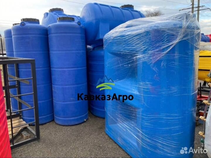 Емкость для воды, бак, 1000/3000л кас от завода