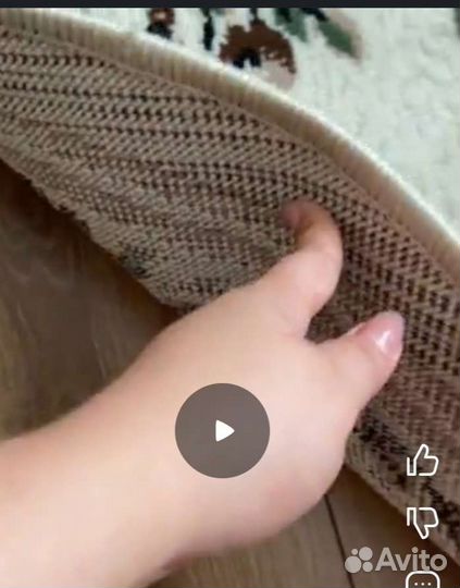 Ковер овальный, новый в уп 2 на 4 м