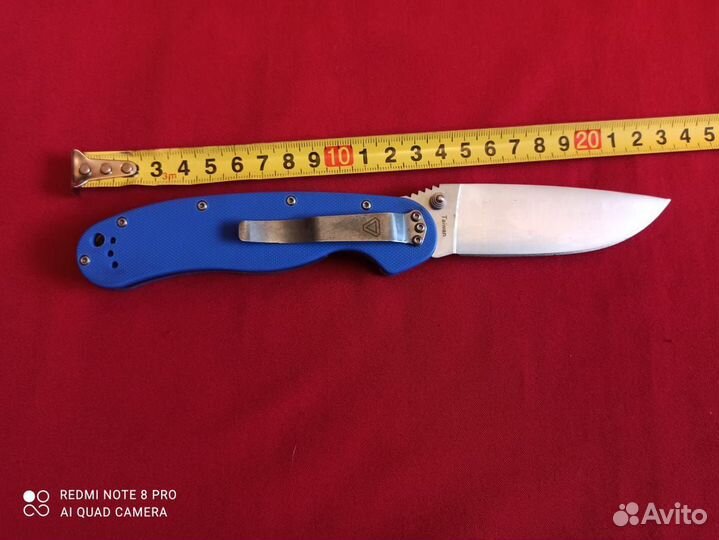 Нож, сталь AUS-8, HRC 60, рукоять G-10