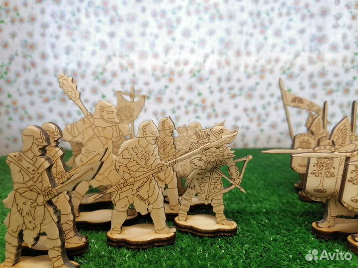 Фигурки для росписи: орки Мордора