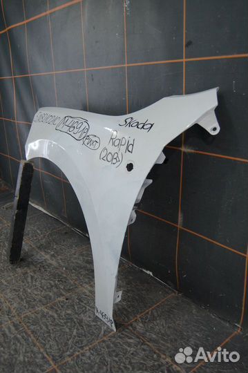 Крыло переднее левое - Skoda Rapid
