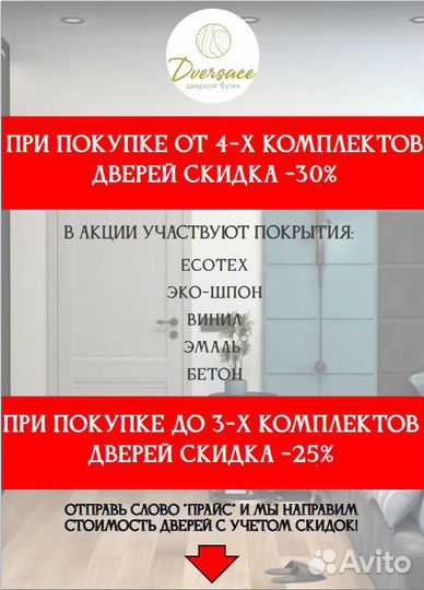 Двери межкомнатные Винил классические Albero