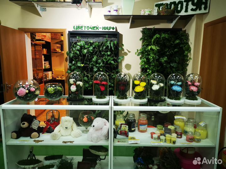 Роза. Пион. Композиция в колбе. Подарки, от