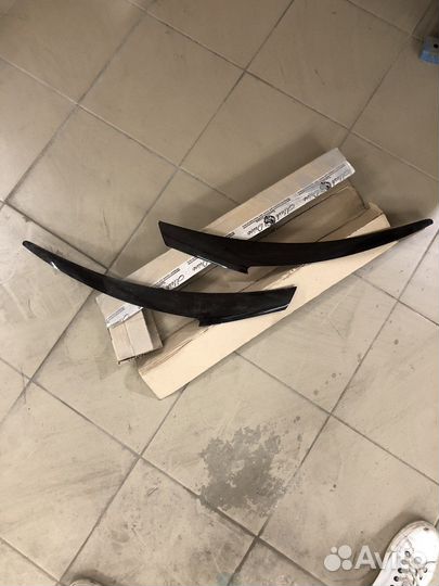 Реснички на фары solaris