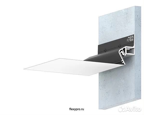 Стеновой парящий профиль Flexy FLY 02