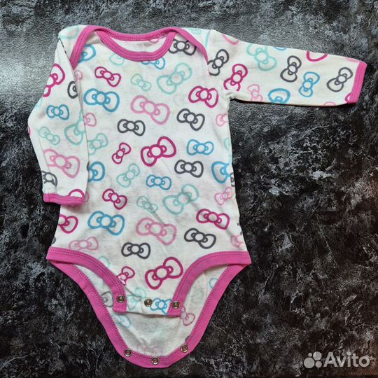 Боди для девочки 62 68 74