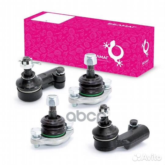 Комплект шаровых опор и рулевых наконечников 21