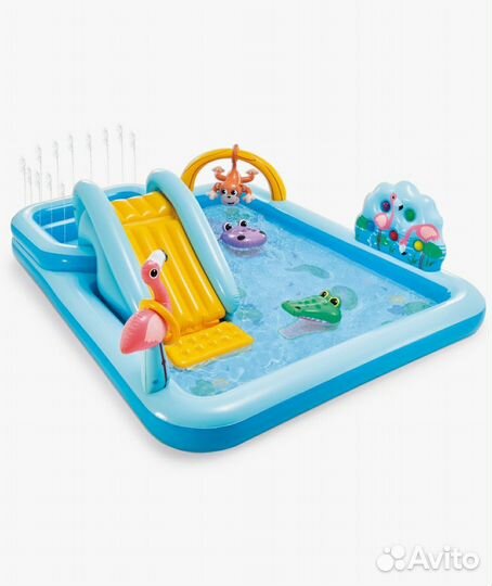 Надувной игровой центр intex