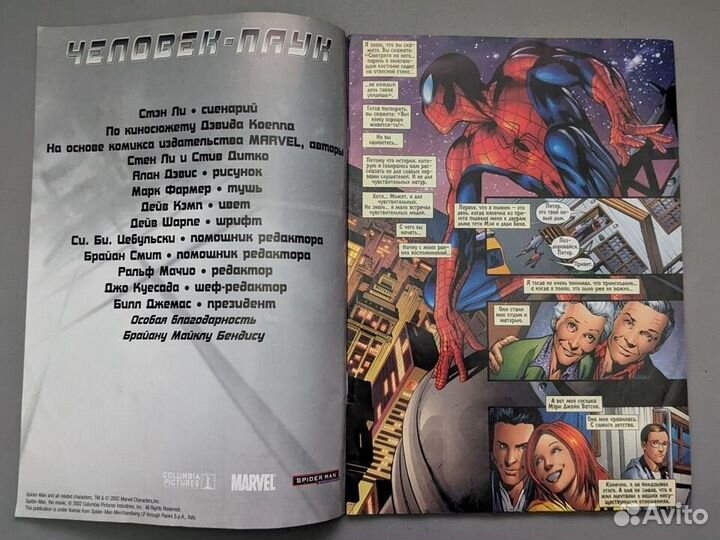 Комикс Человек-Паук (Спецвыпуск) 2002