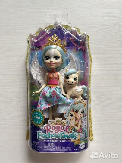 Энчантималс Enchantimals Сестрички Медуза Попугай