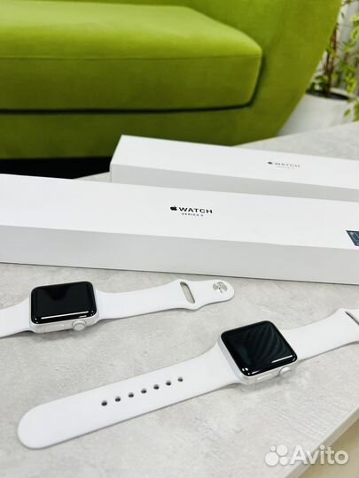 Apple Watch 3 38mm Silver. Идеал. Гарантия. Обмен